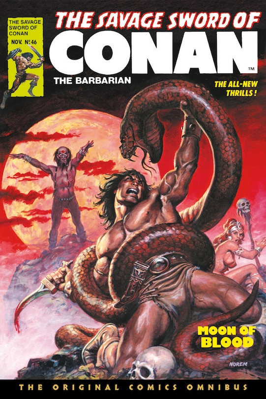 Front cover_The Savage Sword of Conan: The Original Comics Omnibus Vol.4