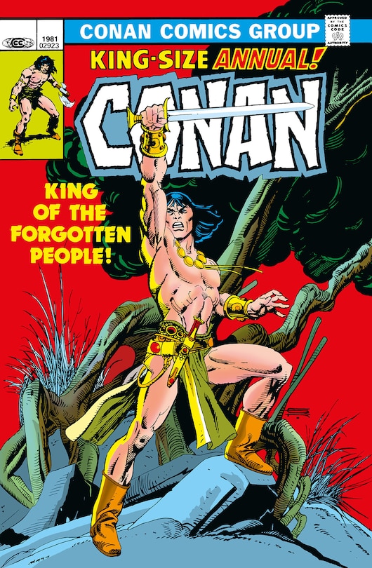 Front cover_Conan The Barbarian: The Original Comics Omnibus Vol.5