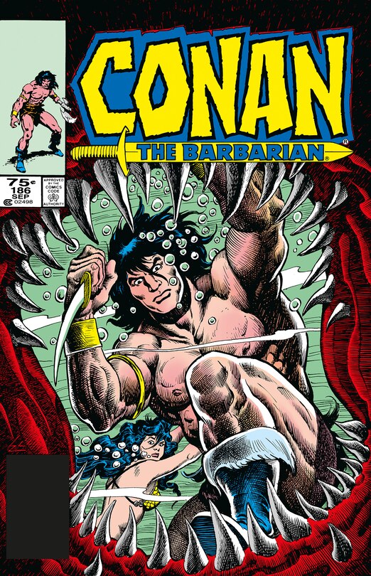 Front cover_Conan The Barbarian: The Original Comics Omnibus Vol.7