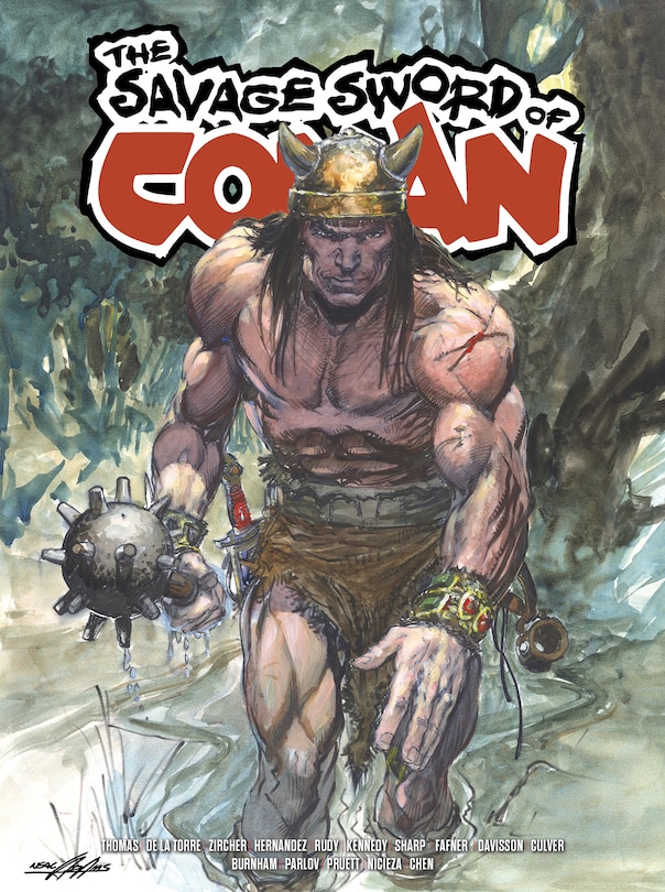 Front cover_The Savage Sword Of Conan Vol.3