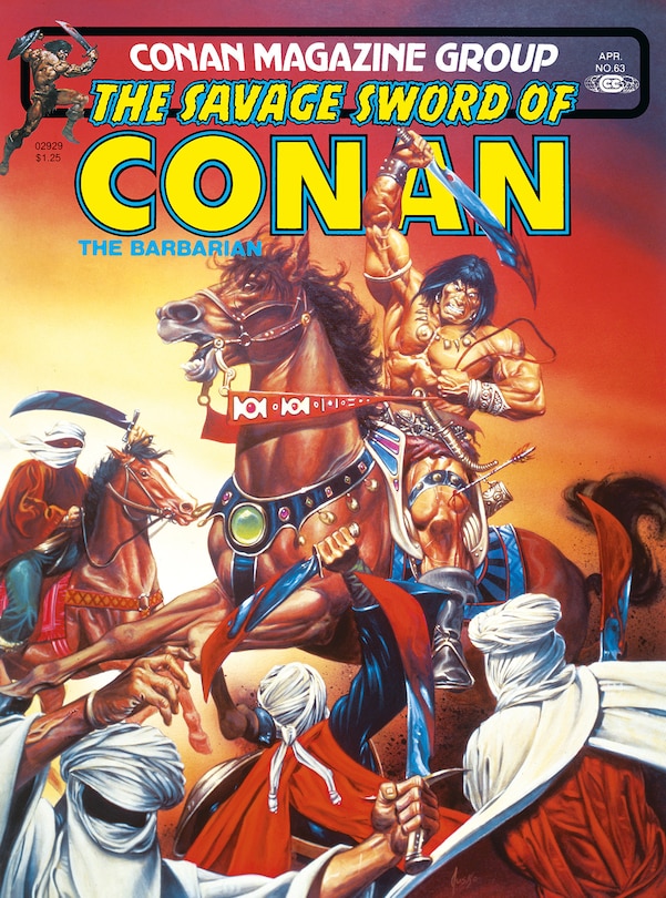 Front cover_The Savage Sword Of Conan: The Original Comics Omnibus Vol.5