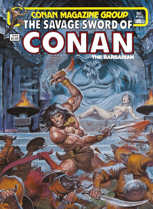 Front cover_The Savage Sword Of Conan: The Original Comics Omnibus Vol.7
