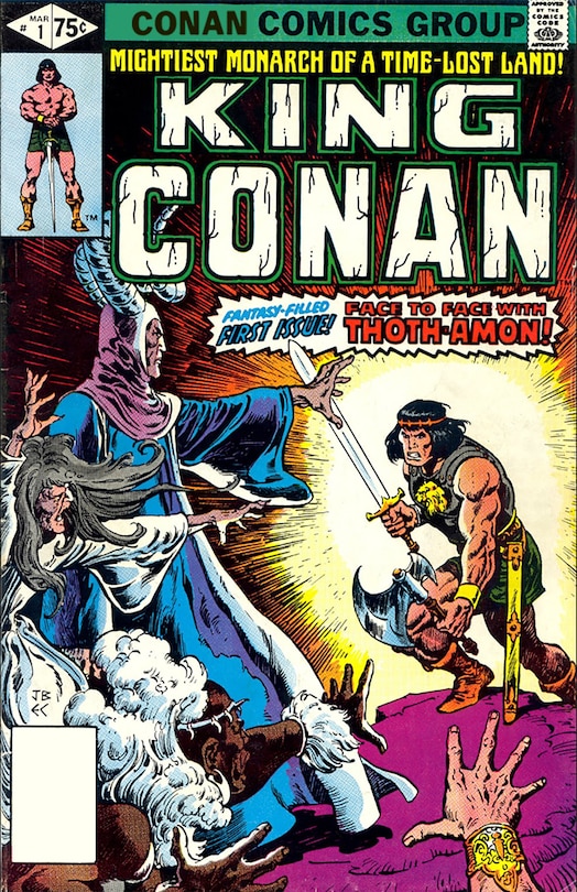 Front cover_King Conan: The Original Comics Omnibus Vol. 1
