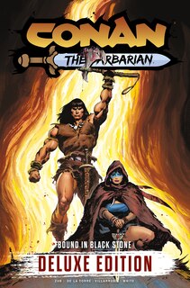Front cover_Conan the Barbarian Vol. 1: Bound In Black Stone Deluxe Edition