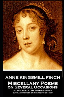 Couverture_Anne Kingsmill Finch - Miscellany Poems on Several Occasions