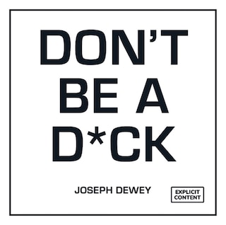 Front cover_Don't Be A Dick