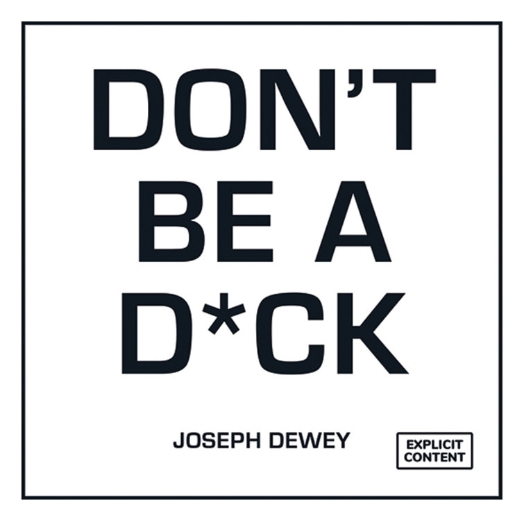 Front cover_Don't Be A Dick