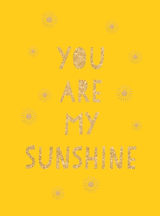Front cover_You Are My Sunshine