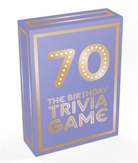 Front cover_70 - The Birthday Trivia Game