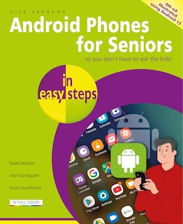 Couverture_Android Phones for Seniors in easy steps