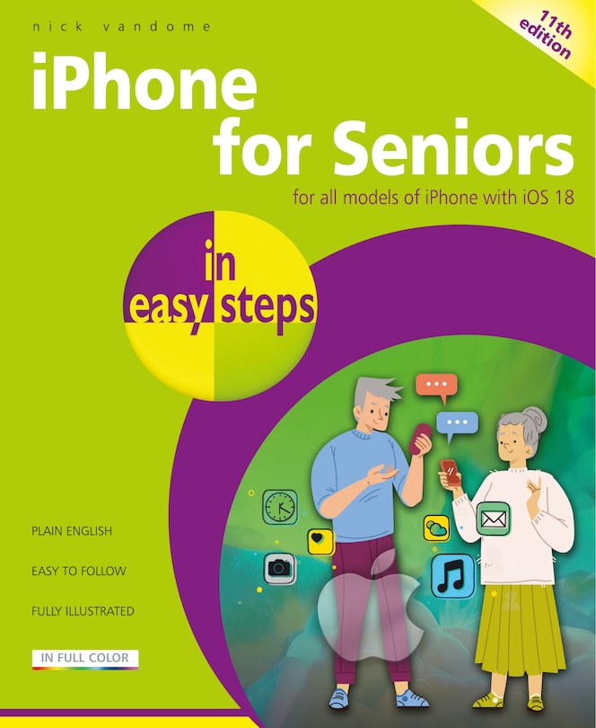 Couverture_iPhone for Seniors in easy steps