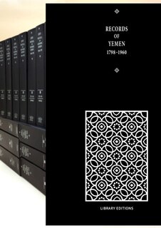 Couverture_Records Of Yemen 1798-1960 16 Volume Hardback Set