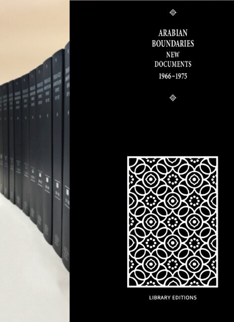 Couverture_Arabian Boundaries New Documents 1966-1975 18 Volume Hardback Set