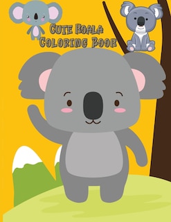 Front cover_Cute Koala Coloring Book