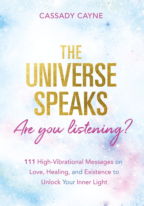 Couverture_The Universe Speaks, Are You Listening?
