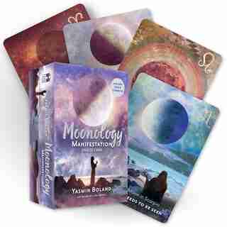 Moonology Manifestation Oracle: A 48-card Deck And Guidebook by Yasmin Boland