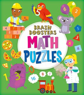 Front cover_Brain Boosters: Math Puzzles