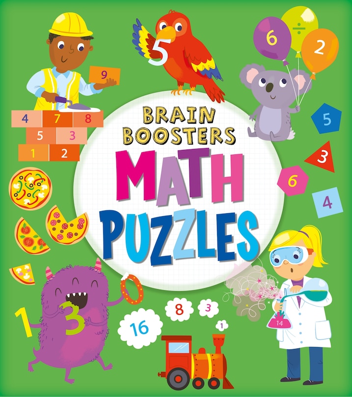 Front cover_Brain Boosters: Math Puzzles