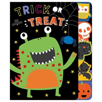 TRICK OR TREAT TABBED BOARD BK