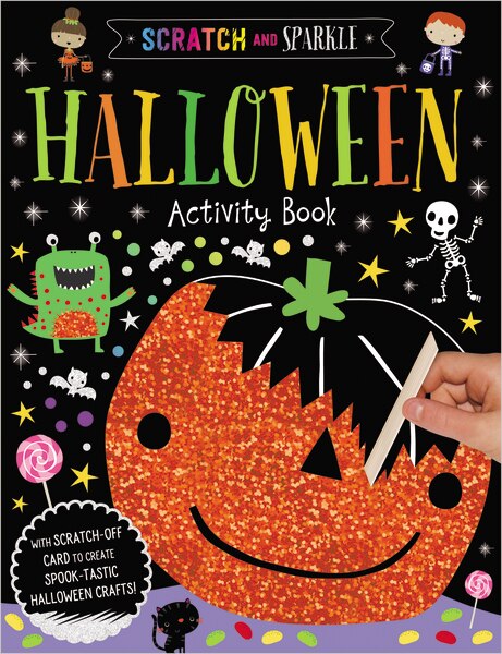 Scratch and Sparkle Halloween Activity Book