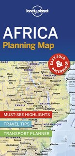 Front cover_Lonely Planet Africa Planning Map 1st Ed.