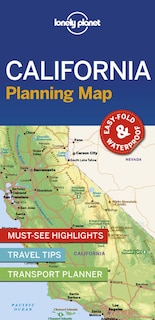 Couverture_Lonely Planet California Planning Map 1 1st Ed.