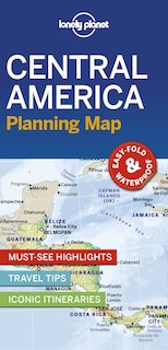 Couverture_Lonely Planet Central America Planning Map 1st Ed.