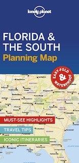 Front cover_Lonely Planet Florida & the South Planning Map 1 1st Ed.