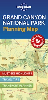Couverture_Lonely Planet Grand Canyon National Park Planning Map 1st Ed.