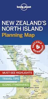 Front cover_Lonely Planet New Zealand's North Island Planning Map 1st Ed.