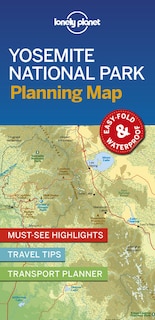 Couverture_Lonely Planet Yosemite National Park Planning Map 1st Ed.