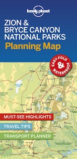 Couverture_Lonely Planet Zion & Bryce Canyon National Parks Planning Map 1st Ed.