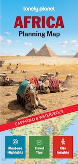 Couverture_Lonely Planet Africa Planning Map 2 2nd Ed.