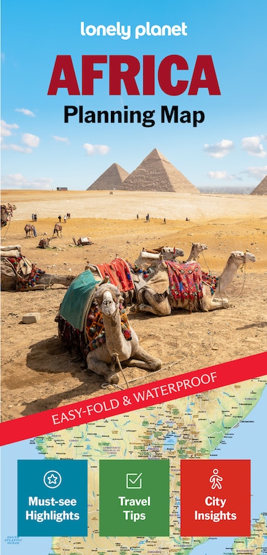 Couverture_Lonely Planet Africa Planning Map 2 2nd Ed.