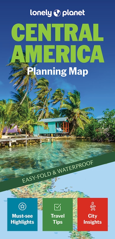 Couverture_Lonely Planet Central America Planning Map 2 2nd Ed.