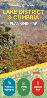 Couverture_Lonely Planet Lake District & Cumbria Planning Map 2 2nd Ed.