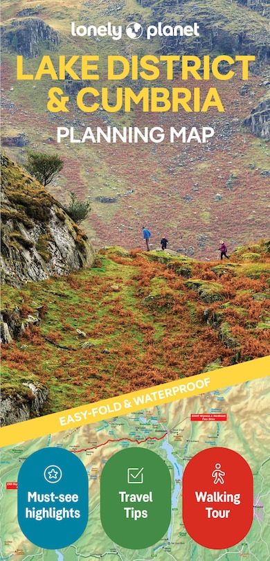 Couverture_Lonely Planet Lake District & Cumbria Planning Map 2 2nd Ed.
