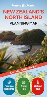 Couverture_Lonely Planet New Zealand's North Island Planning Map 2 2nd Ed.