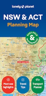 Front cover_Lonely Planet New South Wales & ACT Planning Map 2 2nd Ed.