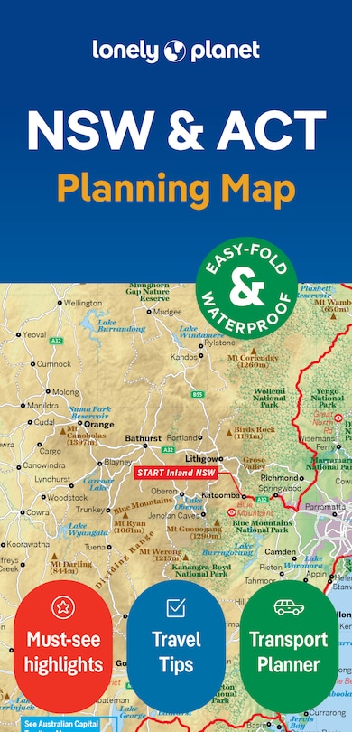 Front cover_Lonely Planet New South Wales & ACT Planning Map 2 2nd Ed.