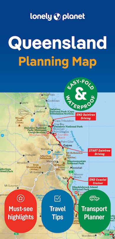 Front cover_Lonely Planet Queensland Planning Map 2 2nd Ed.
