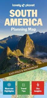 Couverture_Lonely Planet South America Planning Map 2 2nd Ed.