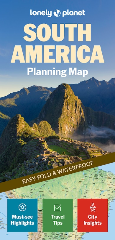 Couverture_Lonely Planet South America Planning Map 2 2nd Ed.