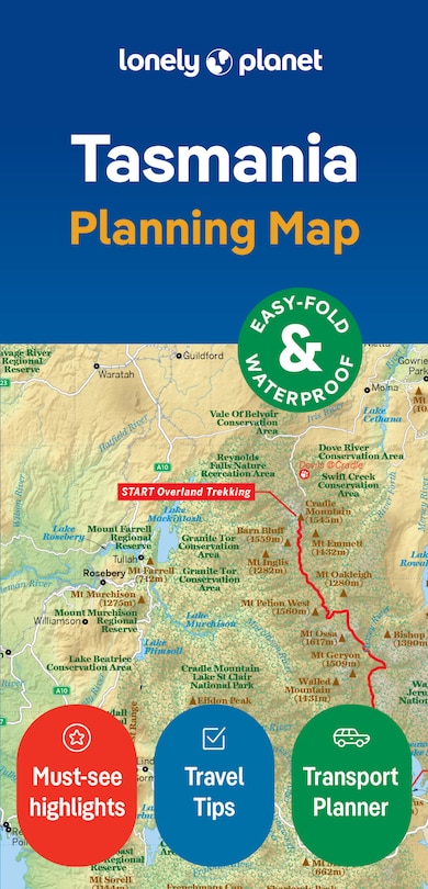 Front cover_Lonely Planet Tasmania Planning Map 2 2nd Ed.