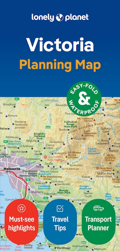 Front cover_Lonely Planet Victoria Planning Map 2 2nd Ed.