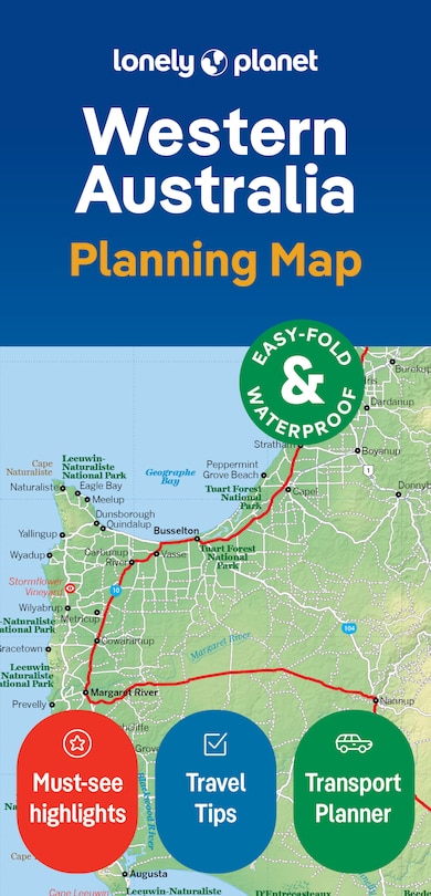 Front cover_Lonely Planet Western Australia Planning Map 2 2nd Ed.