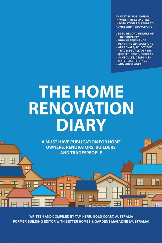 Front cover_The Home Renovation Diary