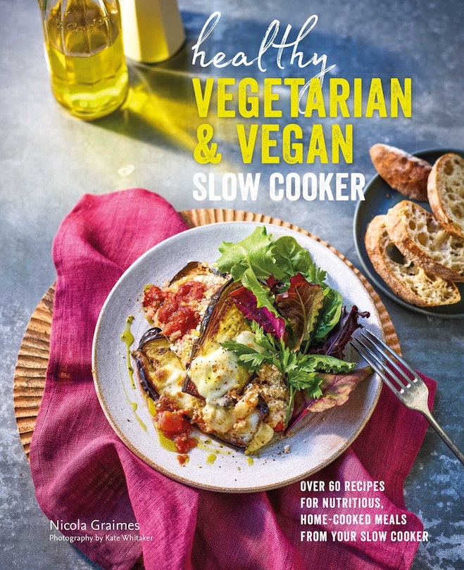 Front cover_Healthy Vegetarian & Vegan Slow Cooker