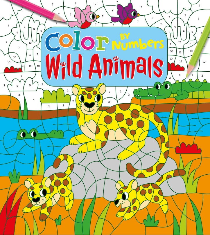 Couverture_Color By Numbers: Wild Animals