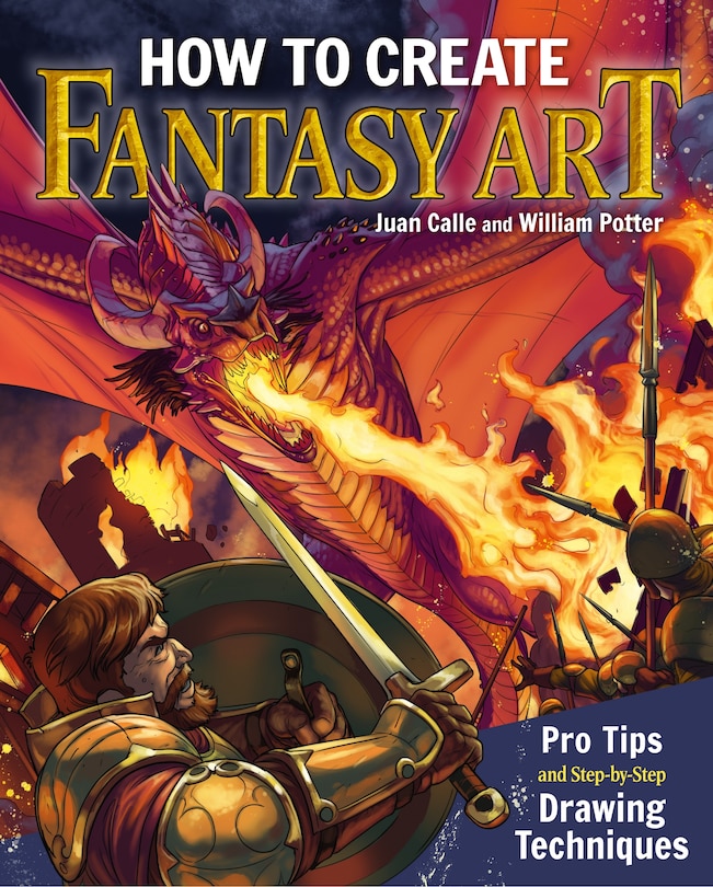 Front cover_How To Create Fantasy Art